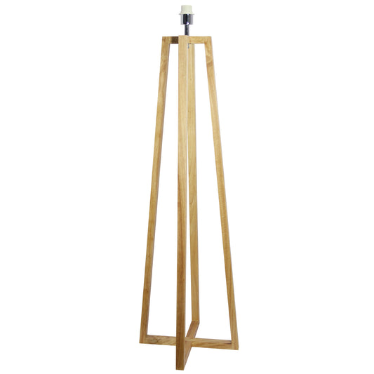 Malmo Wooden Floor Lamp Base E27