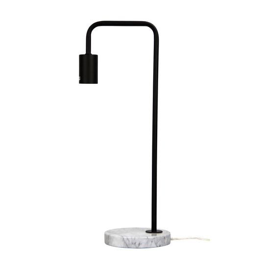 Ville Table Lamp Marble & Black