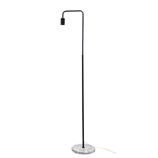 Ville Floor Lamp Marble & Black