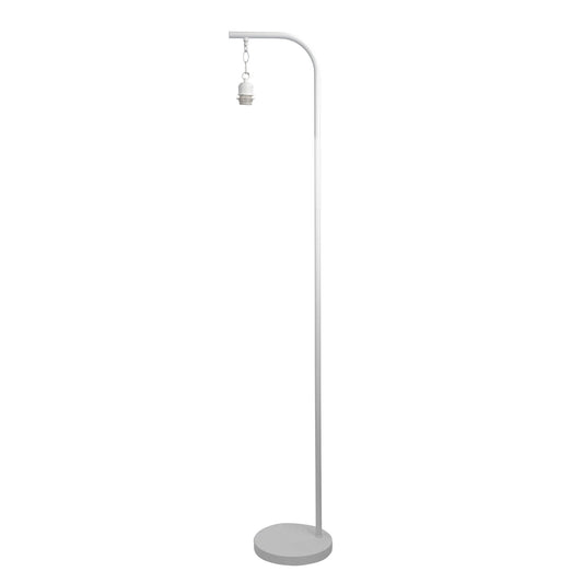 Jess Floor Lamp Base Only White