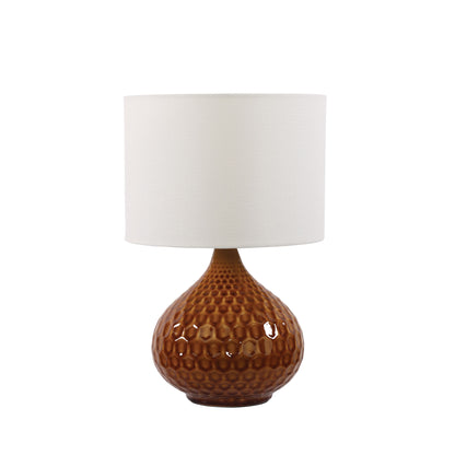 Alder Tangerine Complete Table Lamp