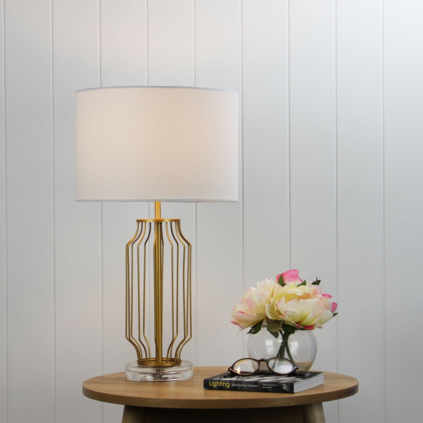 Ware Metal Table Lamp Complete