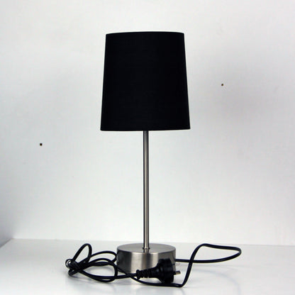 Lancet Touch Lamp W/ Black Shade On-Off