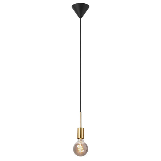 Paco Pendant Susp. Brass Metal E27