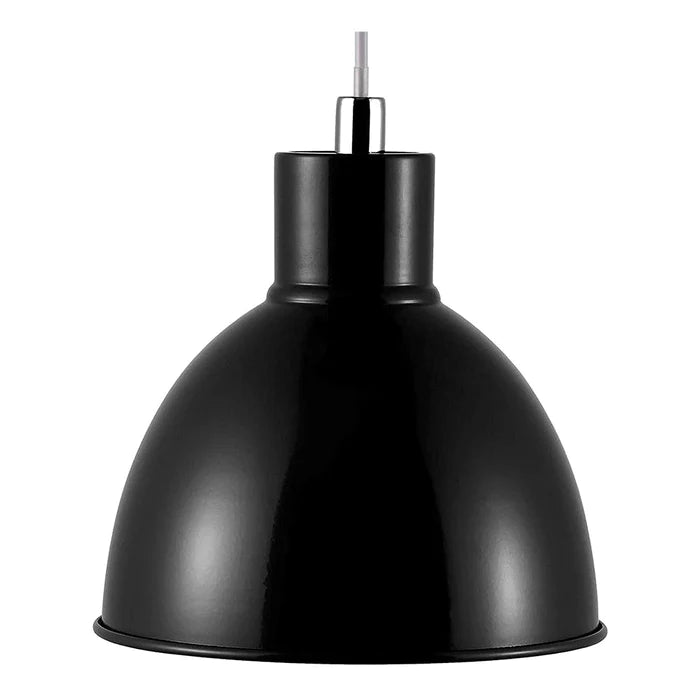 Pop Maxi Pendant Black Metal E27