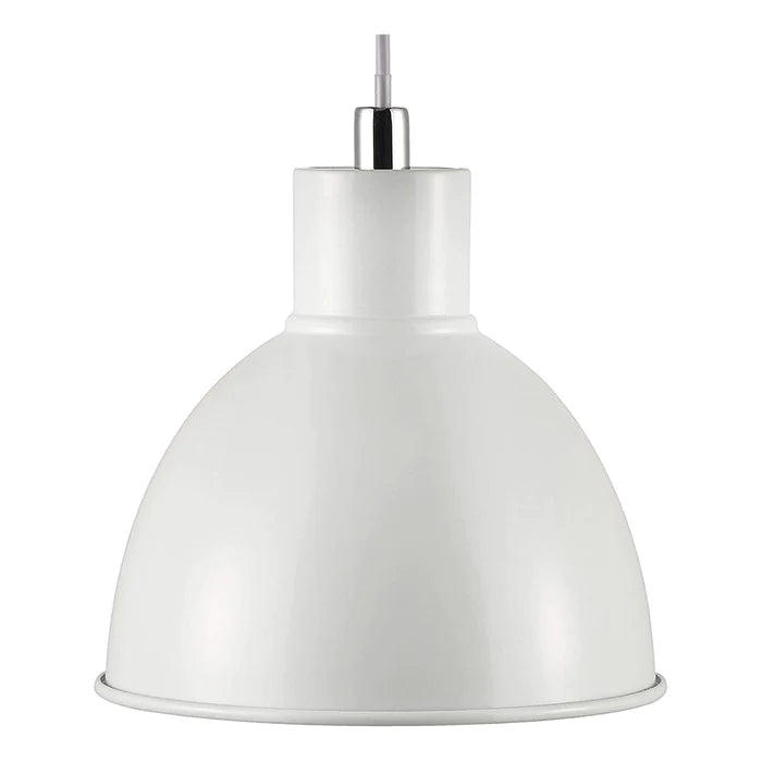 Pop Maxi Pendant White Metal E27