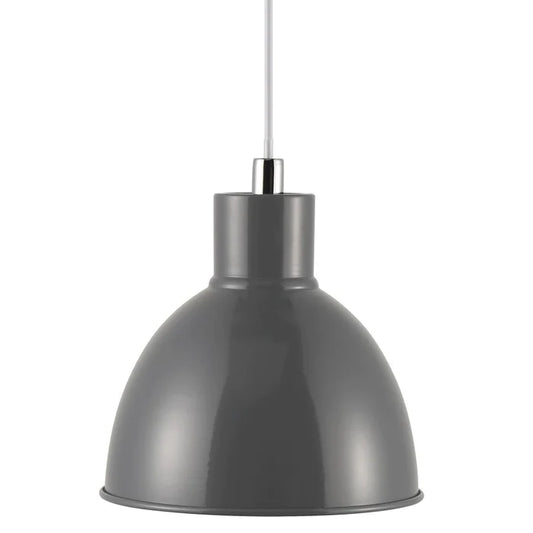 Pop Pendant Anthracite Metal E27