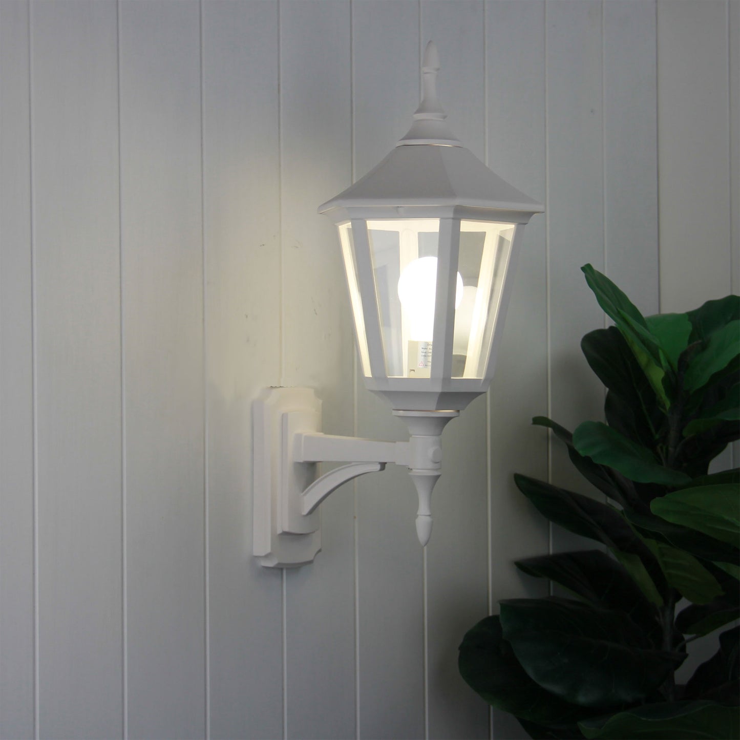 Ibiza Outdoor Wall Light White