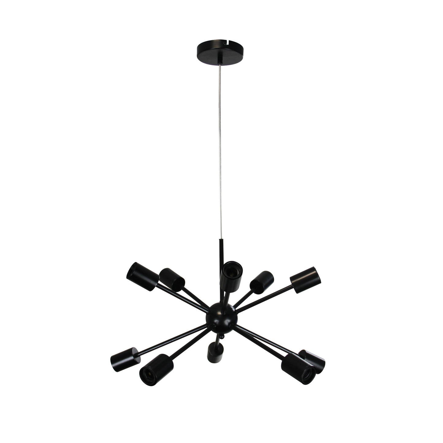 Sputnik.10 Ten Light Pendant Black