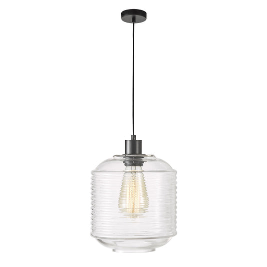 Marconi.25 1LT Pendant Clear Glass