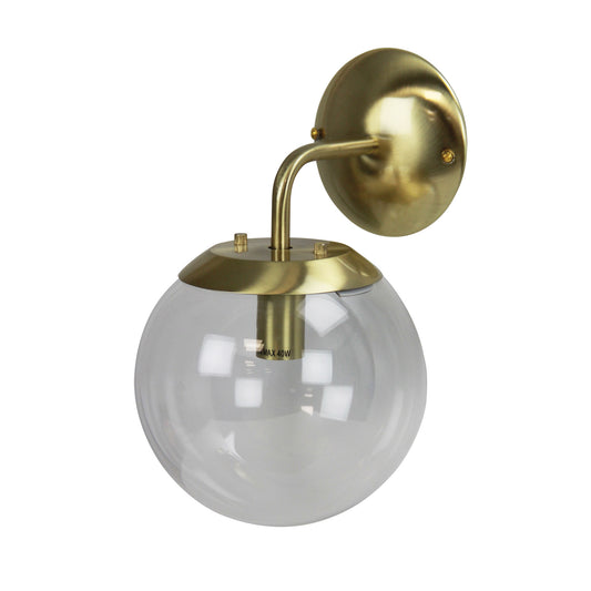 Newton Wall Light Brushed Brass