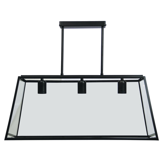 Eaton.70 3LT Pendant Matt Black