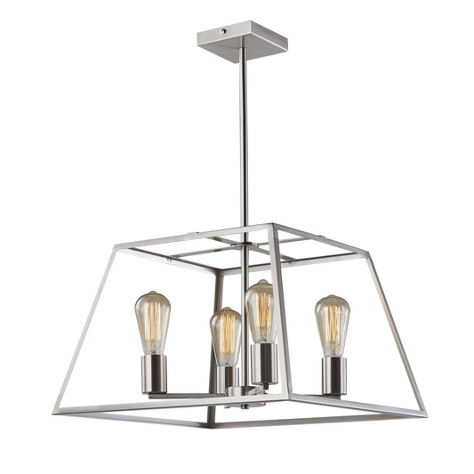 Southport.48 4 Light Pendant Brushed Chrome