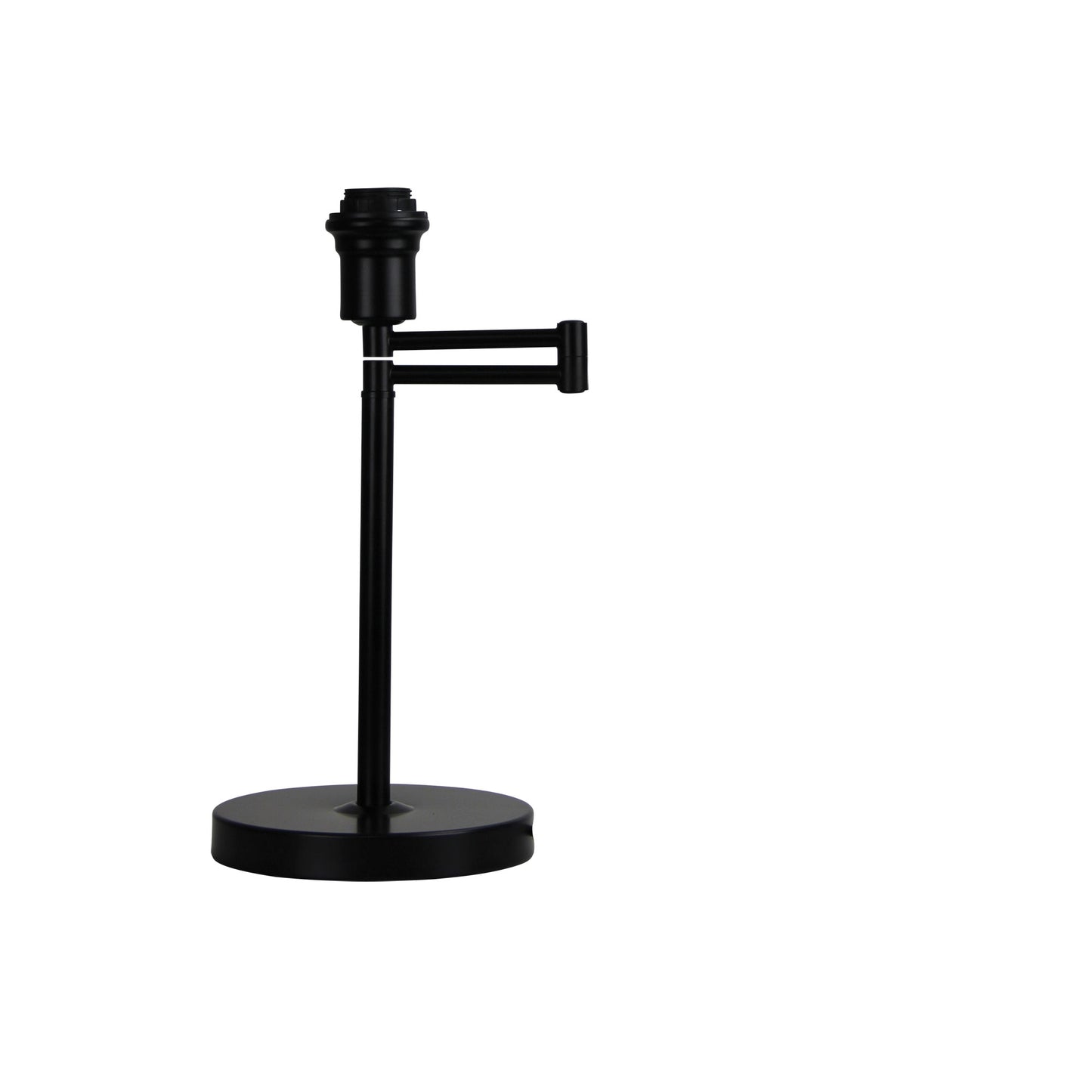 Kingston Swing Arm Table Lamp Base Black