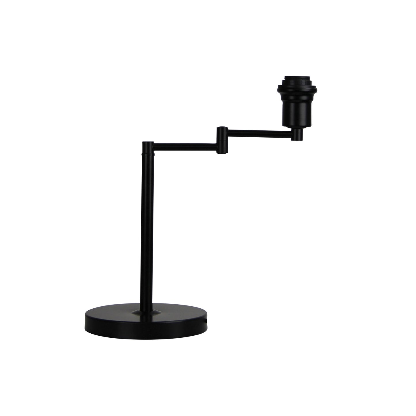 Kingston Swing Arm Table Lamp Base Black