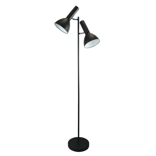 Vespa Twin Floor Lamp Black