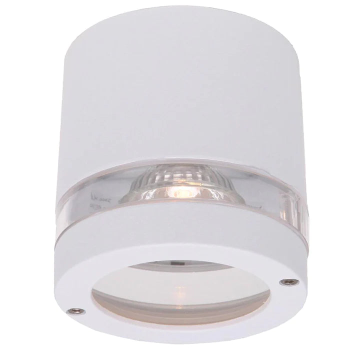 Focus Ceiling White Metal/PC IP44 GU10