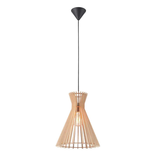 Groa 34 Pendant Brown WD/Metal E27