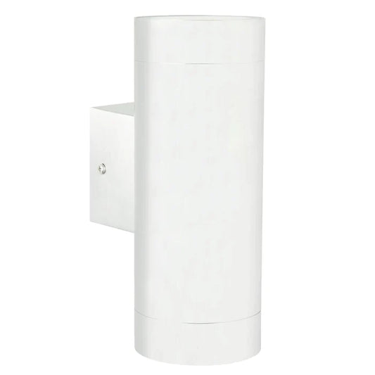 Tin Maxi Wall Up/Down White Metal/Glass IP54 2XGU10