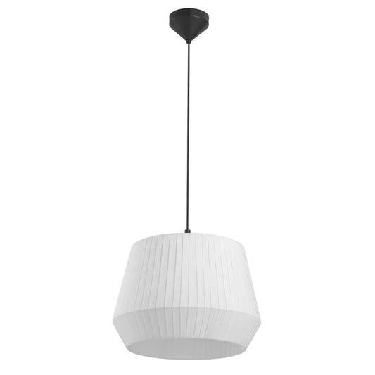 Dicte 40 Pendant White Textile/Metal IP20 E27