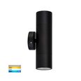 Havit Up/Down Wall Light Black 240V GU10 Tri-Colour