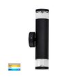 Havit Up/Down Wall Light Black IP65 2X5W 240V