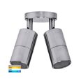 Havit Twin Spot Light 316 Stainless Steel 240V GU10 Tri-Colour