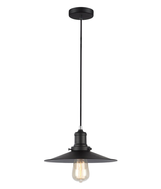 CLA Cover Small Black Pendant Light 1x E27 240V