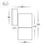 Havit Fixed Down Light 316 Stainless Steel 240V GU10 Tri-Colour