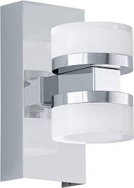 Eglo Interior Wall Light Chrome 2x 4.5W 3000K